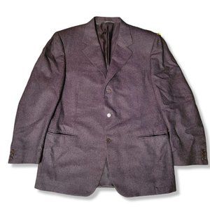 Canali Mens Balzer 95%Woll 5%Cashmere Size 54R Made in Italy